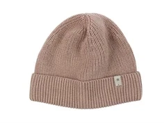 Huttelihut dusty rose beanie uld